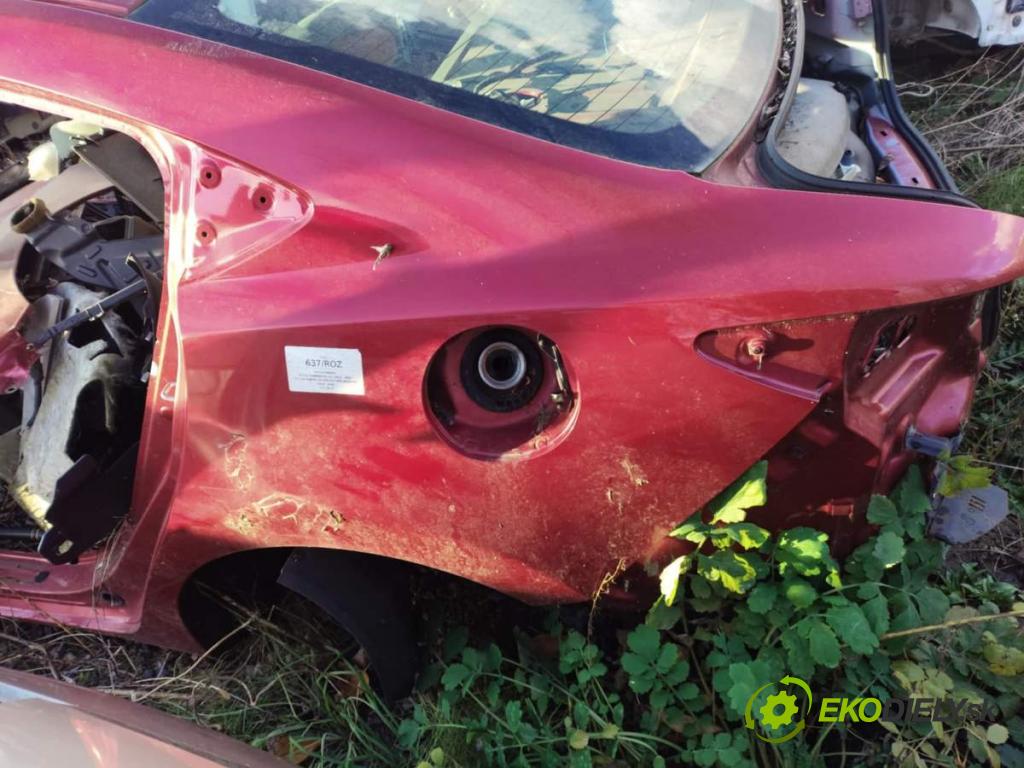 MAZDA 6 GJ sedan 2013 121 kW 2.0 (GJEFP) 1998 karoséria ČTVRŤÁK: ľavá strana zadná 