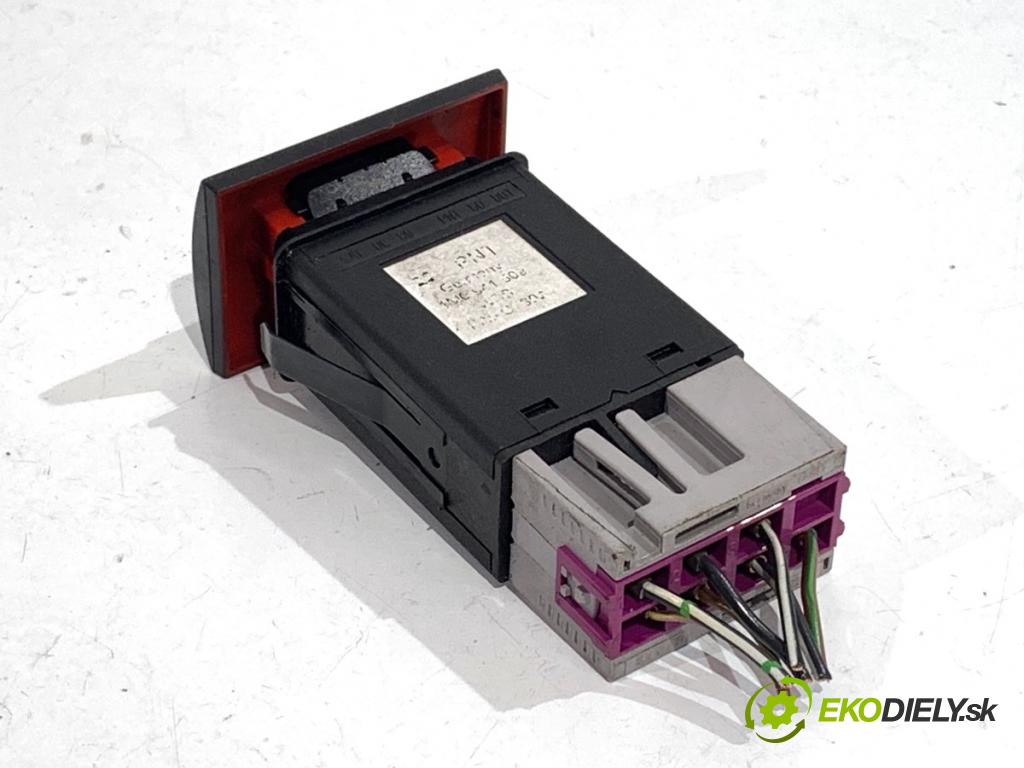 SEAT LEON I liftback 2001 66 kW 1.9 TDI 1896 Spínač svetiel výstražných (núdzových) 1M0941509 (Prepínacie páčky pod volantom)