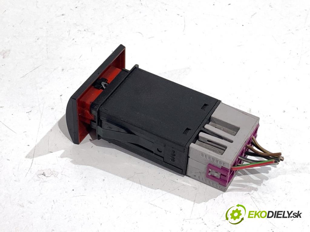 SEAT LEON I liftback 2001 66 kW 1.9 TDI 1896 Spínač svetiel výstražných (núdzových) 1M0941509 (Prepínacie páčky pod volantom)