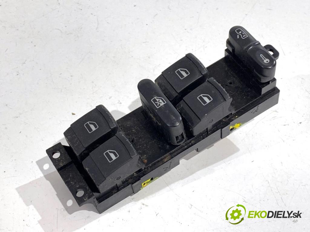 SEAT LEON I liftback 2001 66 kW 1.9 TDI 1896 Prepínač okien 1J4959857D (Prepínacie páčky pod volantom)