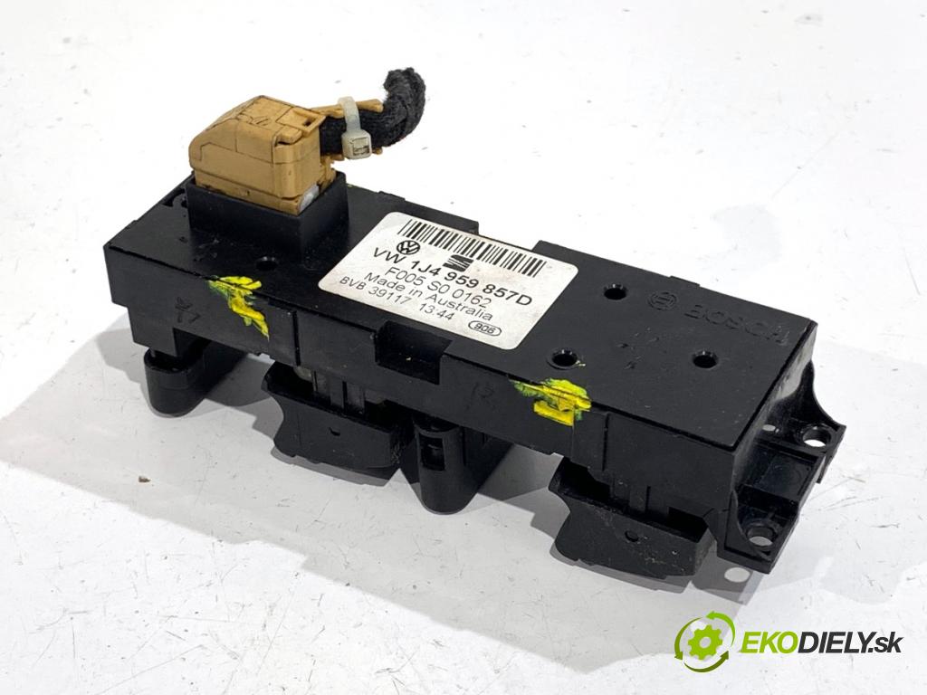 SEAT LEON I liftback 2001 66 kW 1.9 TDI 1896 Prepínač okien 1J4959857D (Prepínacie páčky pod volantom)