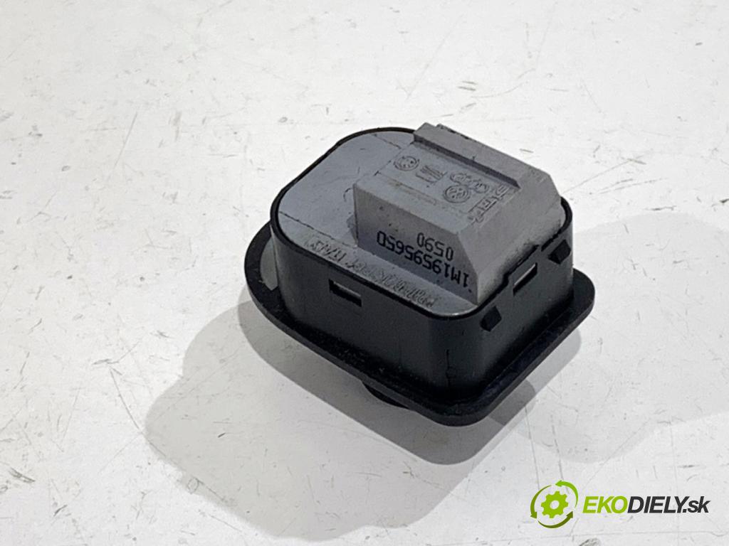 SEAT LEON I liftback 2001 66 kW 1.9 TDI 1896 Prepínač nastavenia spätných zrkadiel 1M1959565D (Prepínacie páčky pod volantom)