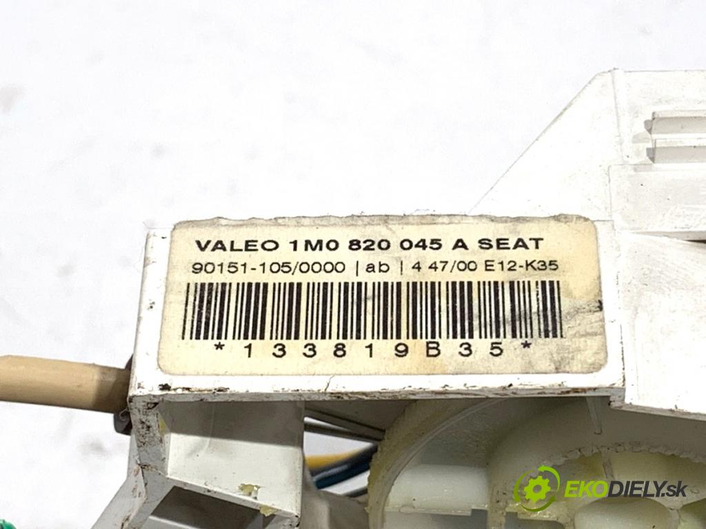 SEAT LEON I liftback 2001 66 kW 1.9 TDI 1896 Panel ovládania kúrenia 1M0820045A (Prepínacie páčky pod volantom)