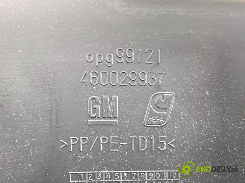 OPEL MERIVA B nadwozie wielkoprzestrzenne (MPV) 2015 88 kW 1.4 LPG (75) 1364 Priehradka, kastlík spolujazdca 460029937 (Priehradka (kastlík))