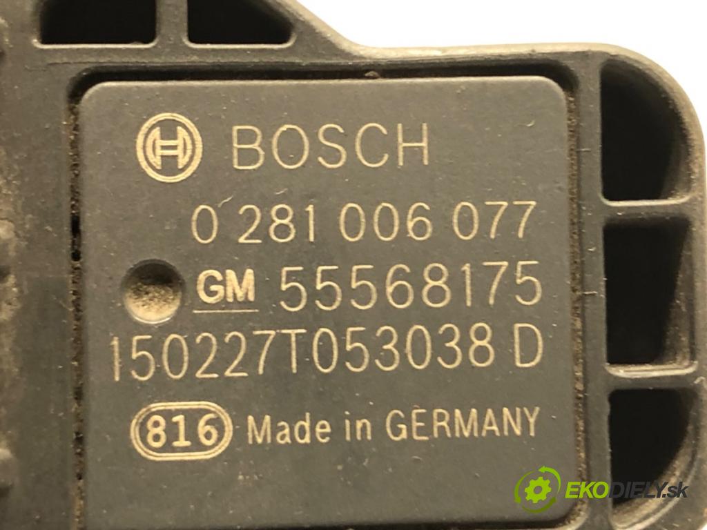 OPEL MERIVA B nadwozie wielkoprzestrzenne (MPV) 2015 88 kW 1.4 LPG (75) 1364 MAP senzor 55568175 (Snímač ostatné)