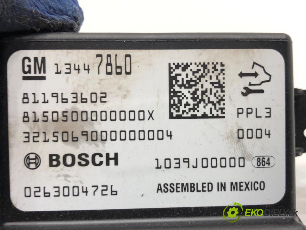 OPEL MERIVA B nadwozie wielkoprzestrzenne (MPV) 2015 88 kW 1.4 LPG (75) 1364 Modul PDC 13447860 (Riadiaca jednotka ostatné)