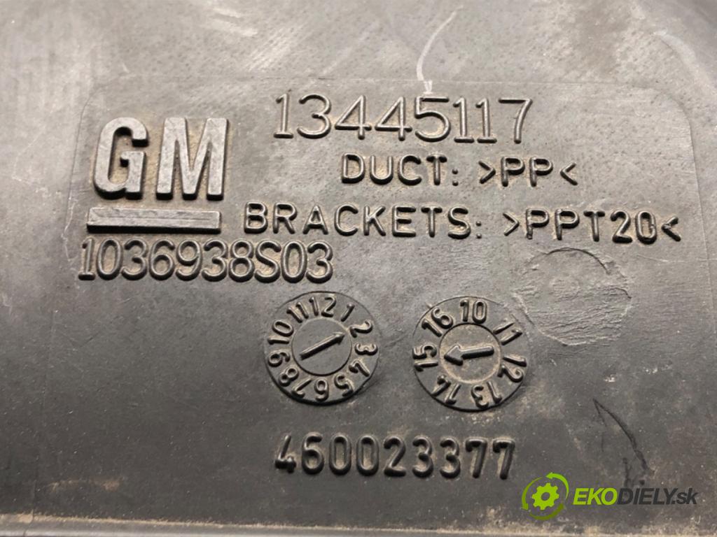 OPEL MERIVA B nadwozie wielkoprzestrzenne (MPV) 2015 88 kW 1.4 LPG (75) 1364 Rúra PRIVOD vzduchu 13445117