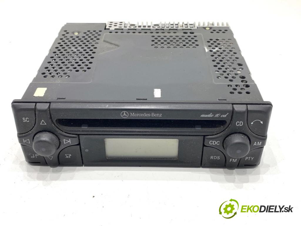 MERCEDES-BENZ W168 liftback 2004 70 kW A 170 CDI (168.009, 168.109) 1689 RADIO A1708200386 (Audio zariadenie)