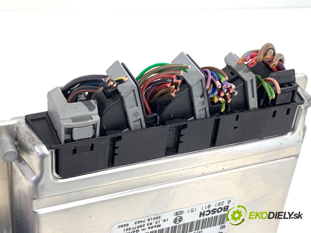 MERCEDES-BENZ W168 liftback 2004 70 kW A 170 CDI (168.009, 168.109) 1689 riadiaca jednotka Motor A6681530879 (Riadiaca jednotka)