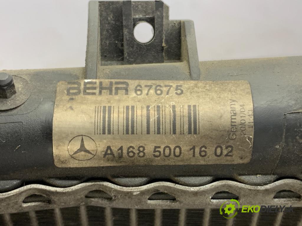 MERCEDES-BENZ W168 liftback 2004 70 kW A 170 CDI (168.009, 168.109) 1689 Chladič vody A1685001602 (Chladič vody)