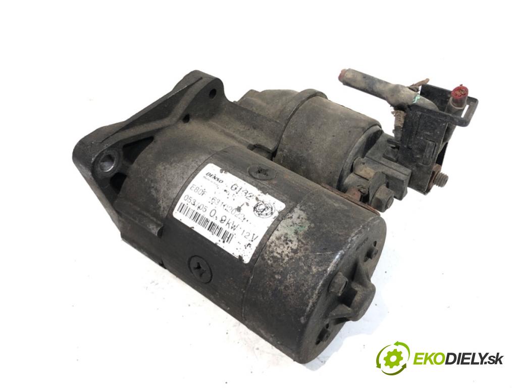 FIAT PANDA II liftback 2004 40 kW 1.1 (169.AXA1A) 1108 startér E80F-63102022 (Startér)