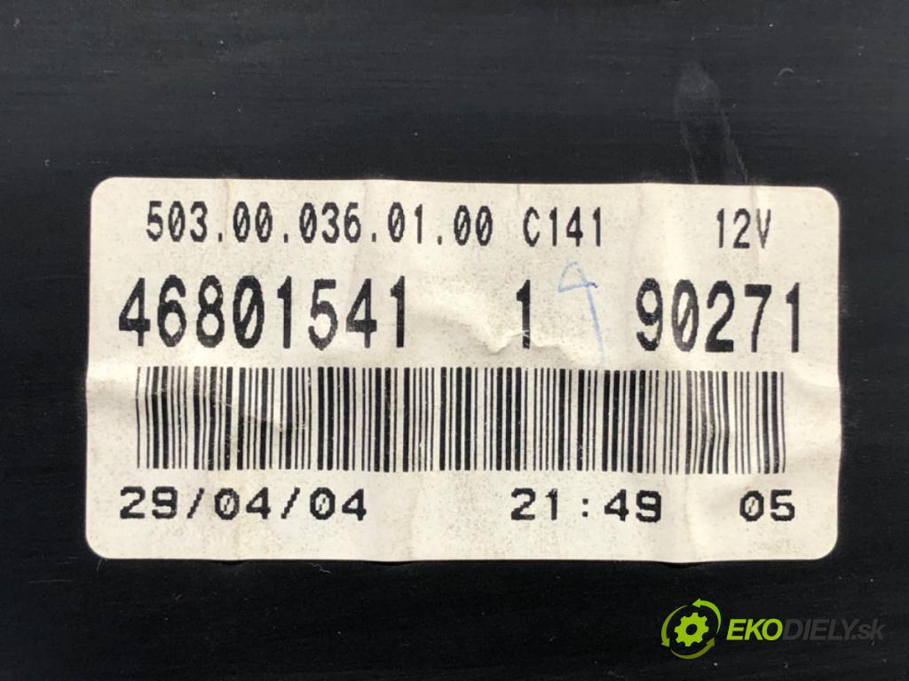 FIAT PANDA II liftback 2004 40 kW 1.1 (169.AXA1A) 1108 Prístrojovka 46801541 (Prístrojová doska)