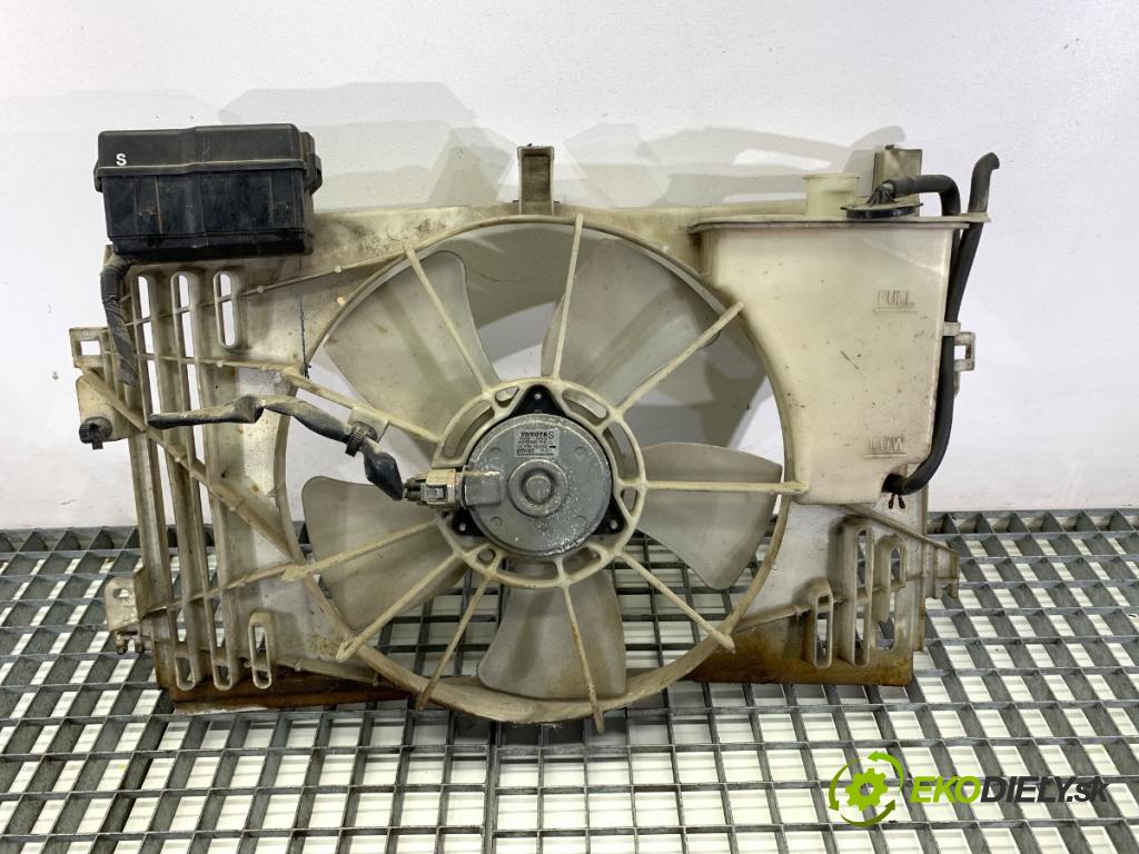 TOYOTA AVENSIS T25 liftback 2005 95 kW 1.8 (ZZT251_) 1794 Ventilátor klimatizácie 122750-8301 (Ventilátor chladiča klimatizácie)