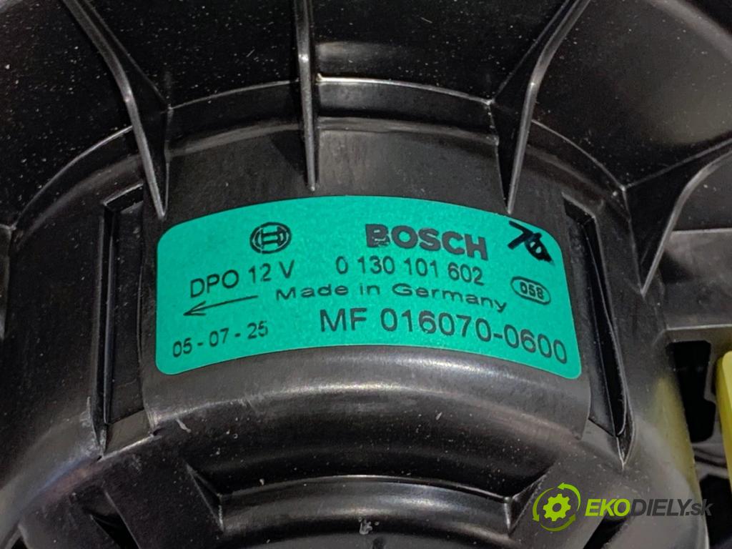 TOYOTA AVENSIS T25 liftback 2005 95 kW 1.8 (ZZT251_) 1794 ventilátor kúrenia 0130101602 016070-0600
