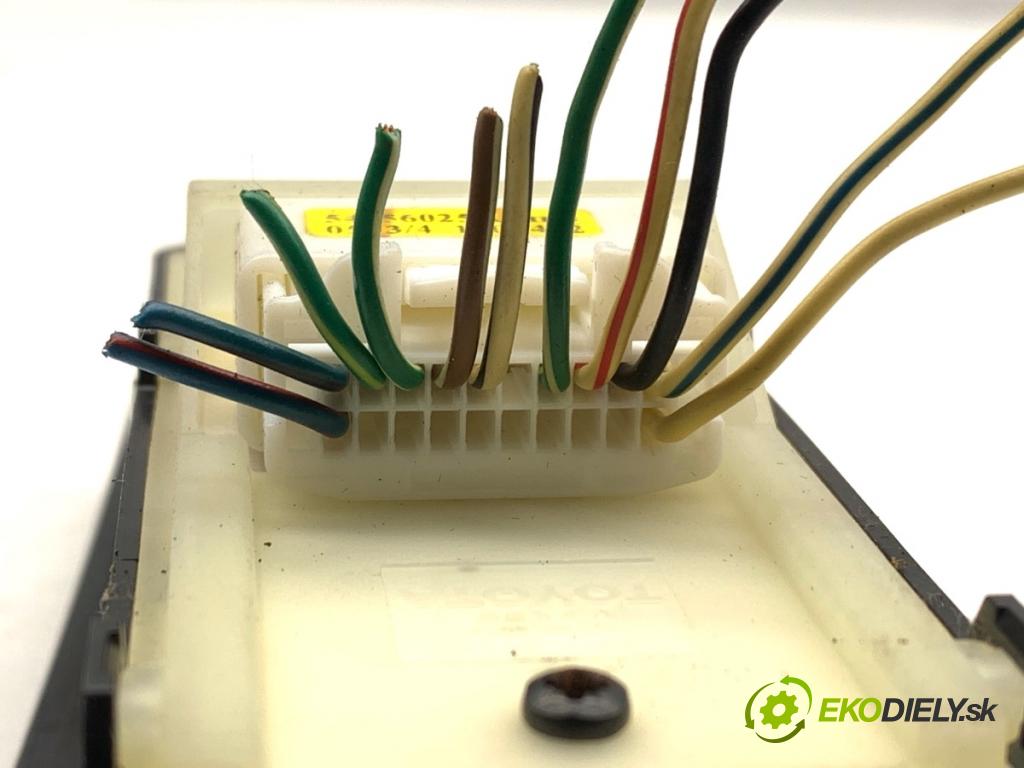 TOYOTA AVENSIS T25 liftback 2005 95 kW 1.8 (ZZT251_) 1794 Prepínač okien 84820-05110 (Prepínacie páčky pod volantom)