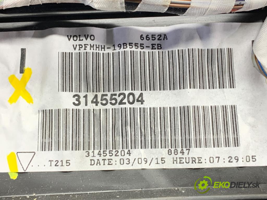 VOLVO V40 liftback 2015 88 kW D2 1969 Výhrevné teleso, radiátor kúrenia KOMBAJN 31455204