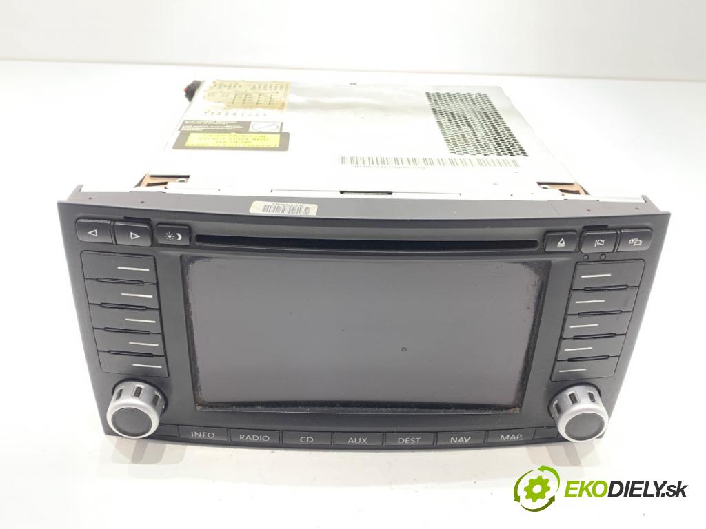 VW TOUAREG SUV 2006 206 kW 3.6 V6 FSI 3597 RADIO 7L6035191R (Audio zariadenie)