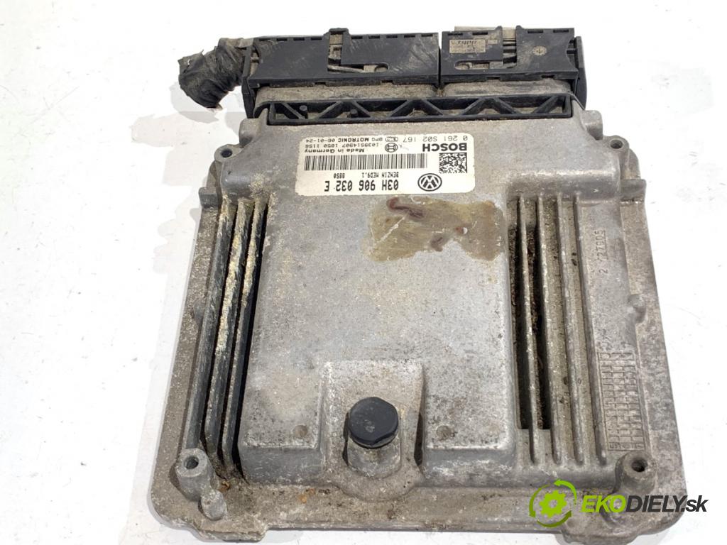 VW TOUAREG SUV 2006 206 kW 3.6 V6 FSI 3597 riadiaca jednotka Motor 03H906032E 0261S02167 (Riadiaca jednotka)
