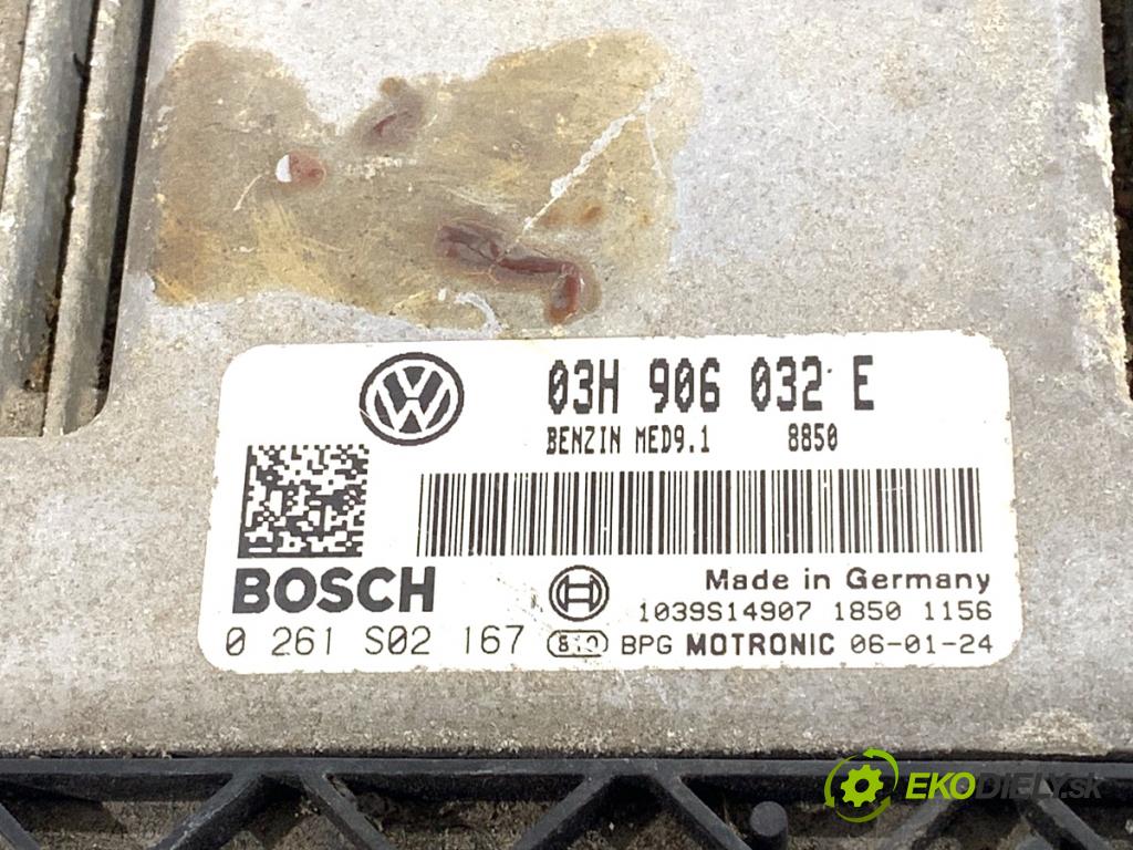 VW TOUAREG SUV 2006 206 kW 3.6 V6 FSI 3597 riadiaca jednotka Motor 03H906032E 0261S02167 (Riadiaca jednotka)