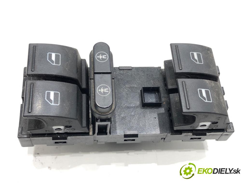 VW TOUAREG SUV 2006 206 kW 3.6 V6 FSI 3597 Prepínač okien 7L6959857E (Prepínacie páčky pod volantom)