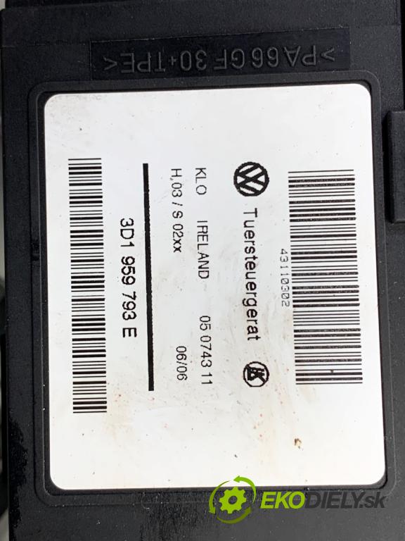 VW TOUAREG SUV 2006 206 kW 3.6 V6 FSI 3597 Mechanizmus okna ľavy predný 3D1959793E 0130821764