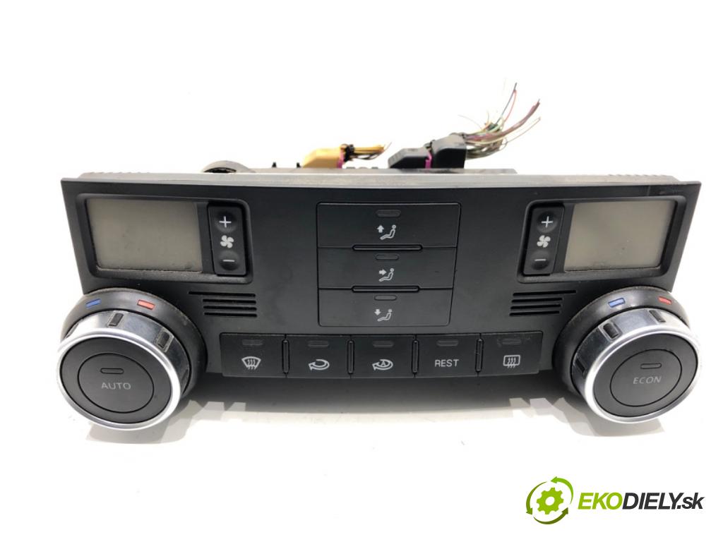 VW TOUAREG SUV 2006 206 kW 3.6 V6 FSI 3597 Panel ovládania kúrenia 7L6907040T (Prepínacie páčky pod volantom)