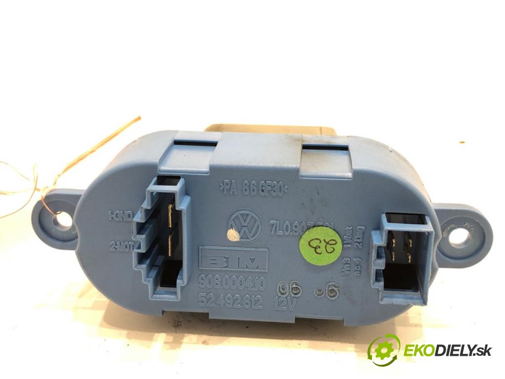 VW TOUAREG SUV 2006 206 kW 3.6 V6 FSI 3597 Odpor, rezistor kúrenia vzduchu 7L0907521 (Odpor (rezistor) kúrenia)