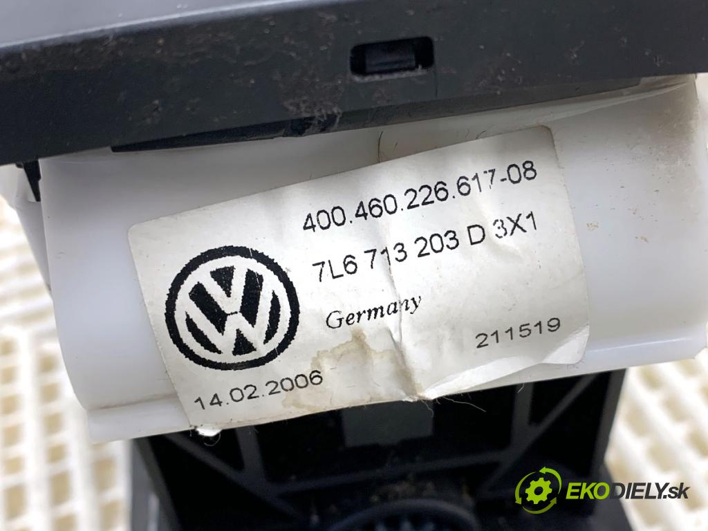 VW TOUAREG SUV 2006 206 kW 3.6 V6 FSI 3597 kulisa 7L6713203D (Řadicí páka (kulisa) )