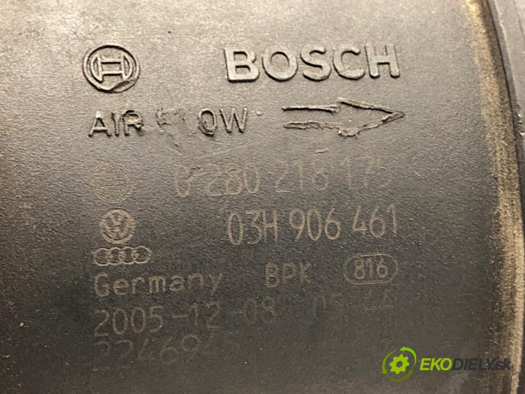 VW TOUAREG SUV 2006 206 kW 3.6 V6 FSI 3597 Váha vzduchu 03H906461  0280218175 (Váha vzduchu)