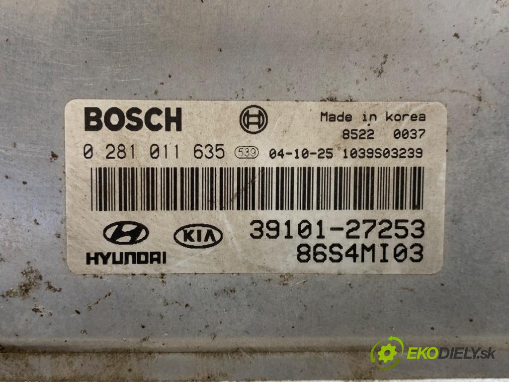 HYUNDAI SANTE FE I SUV 2004 83 kW 2.0 CRDi 4x4 1991 riadiaca jednotka Motor 39101-27253 (Riadiaca jednotka)