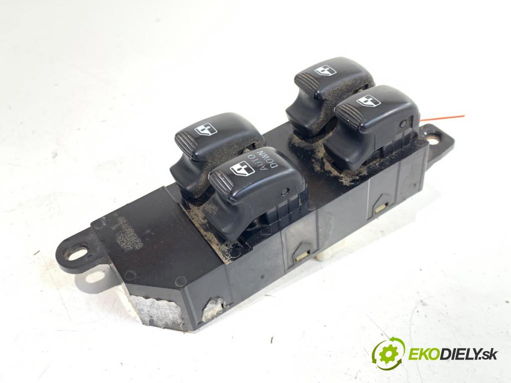 HYUNDAI SANTE FE I SUV 2004 83 kW 2.0 CRDi 4x4 1991 Prepínač okien 93570-26100 (Prepínacie páčky pod volantom)