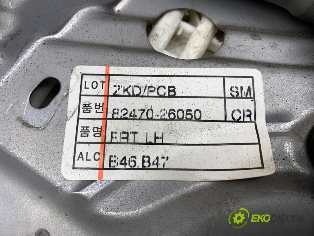 HYUNDAI SANTE FE I SUV 2004 83 kW 2.0 CRDi 4x4 1991 Mechanizmus okna ľavy predný 82470-26050