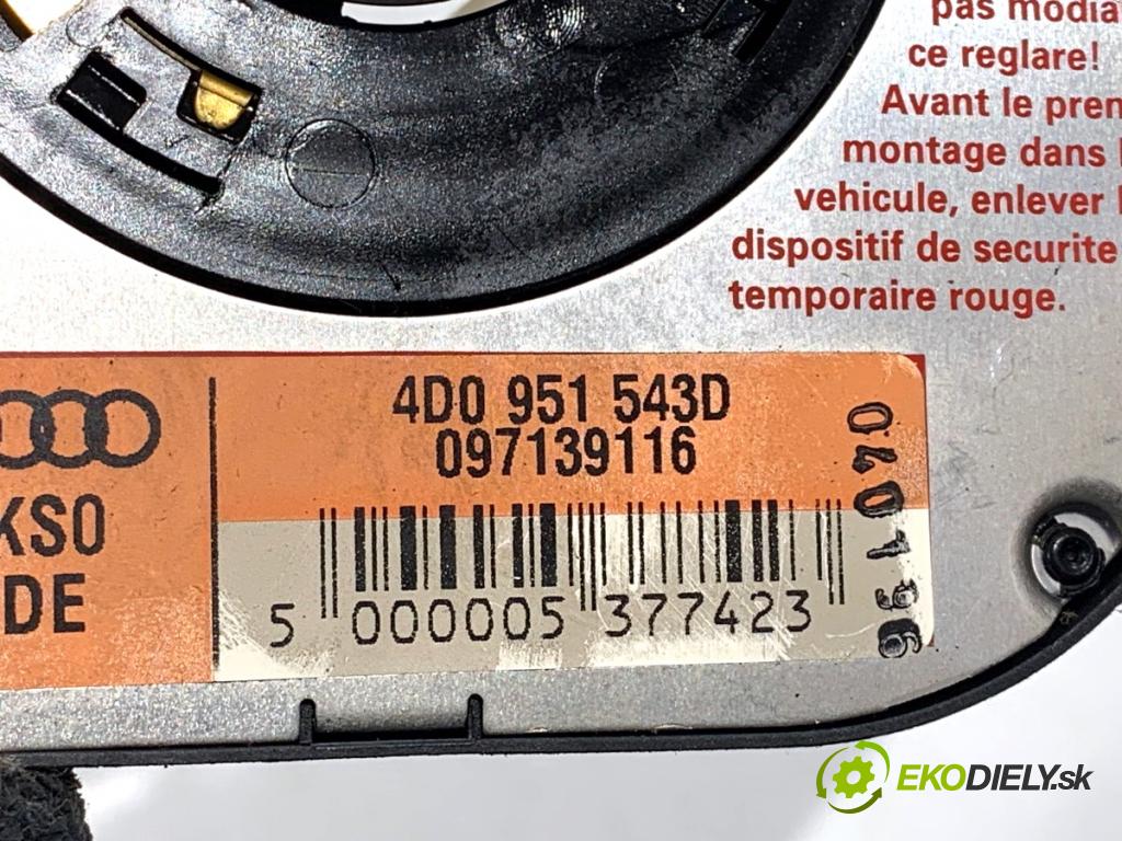 AUDI A6 C4 sedan 1996 92 kW 1.8 1781 kroužek slimák airbag 4D0951543D (Airbag)
