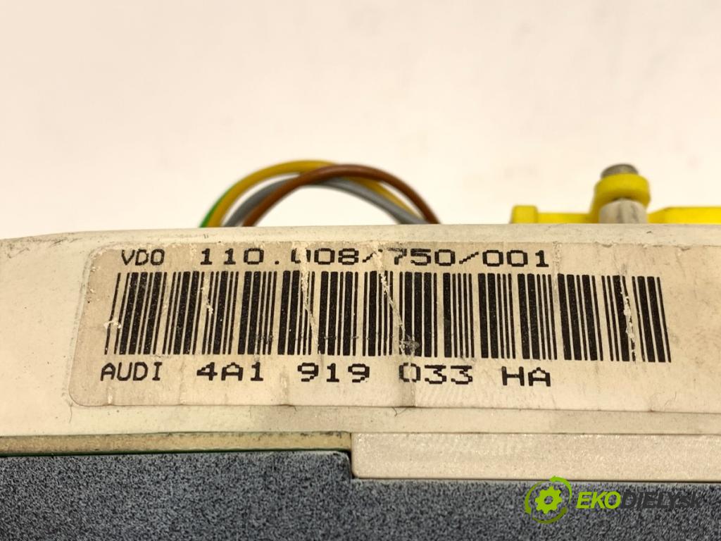 AUDI A6 C4 sedan 1996 92 kW 1.8 1781 Prístrojovka 4A1919033HA (Prístrojová doska)