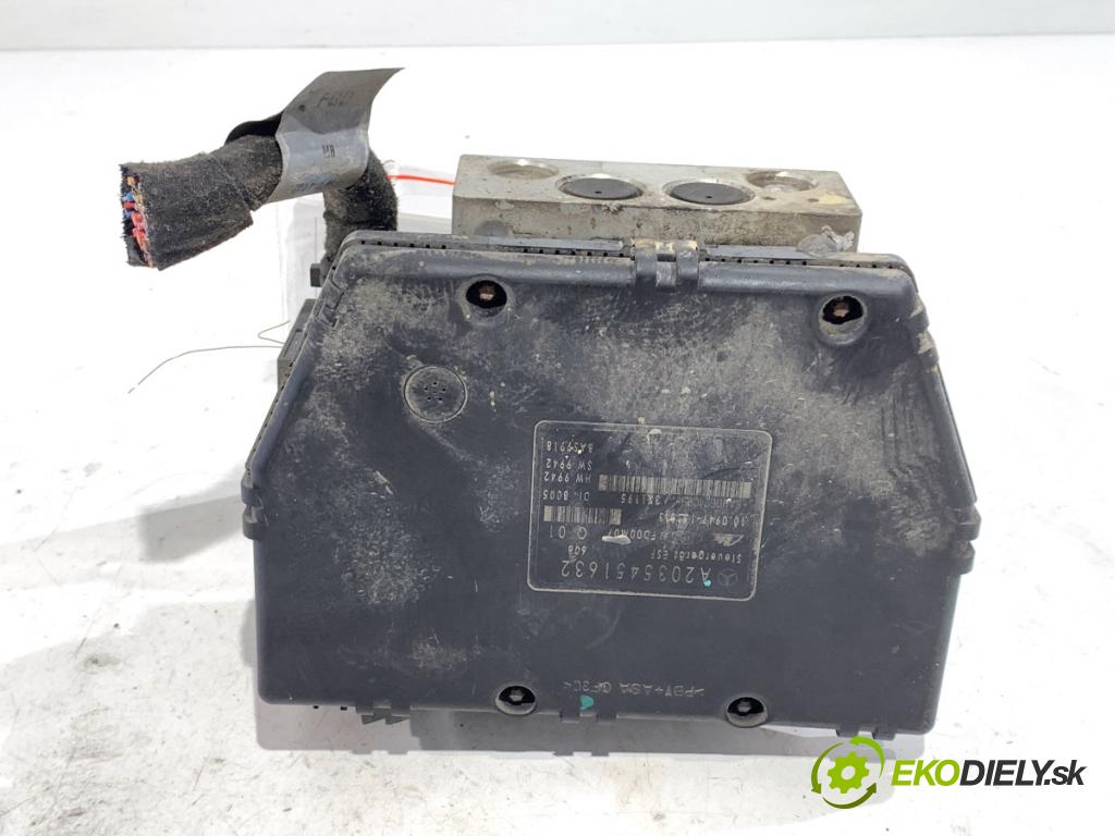 MERCEDES-BENZ W203 sedan 2000 120 kW C 200 Kompressor (203.045) 1998 Pumpa ABS A0044310512 (Pumpa ABS)