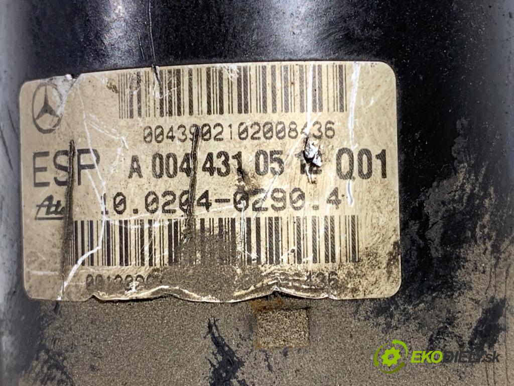 MERCEDES-BENZ W203 sedan 2000 120 kW C 200 Kompressor (203.045) 1998 Pumpa ABS A0044310512 (Pumpa ABS)