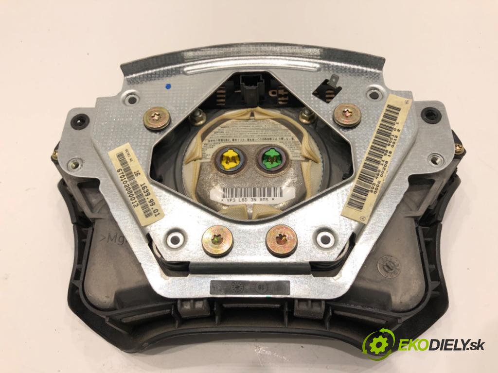 MERCEDES-BENZ W203 sedan 2000 120 kW C 200 Kompressor (203.045) 1998 AirBag volantu 2034601198 (Airbag)