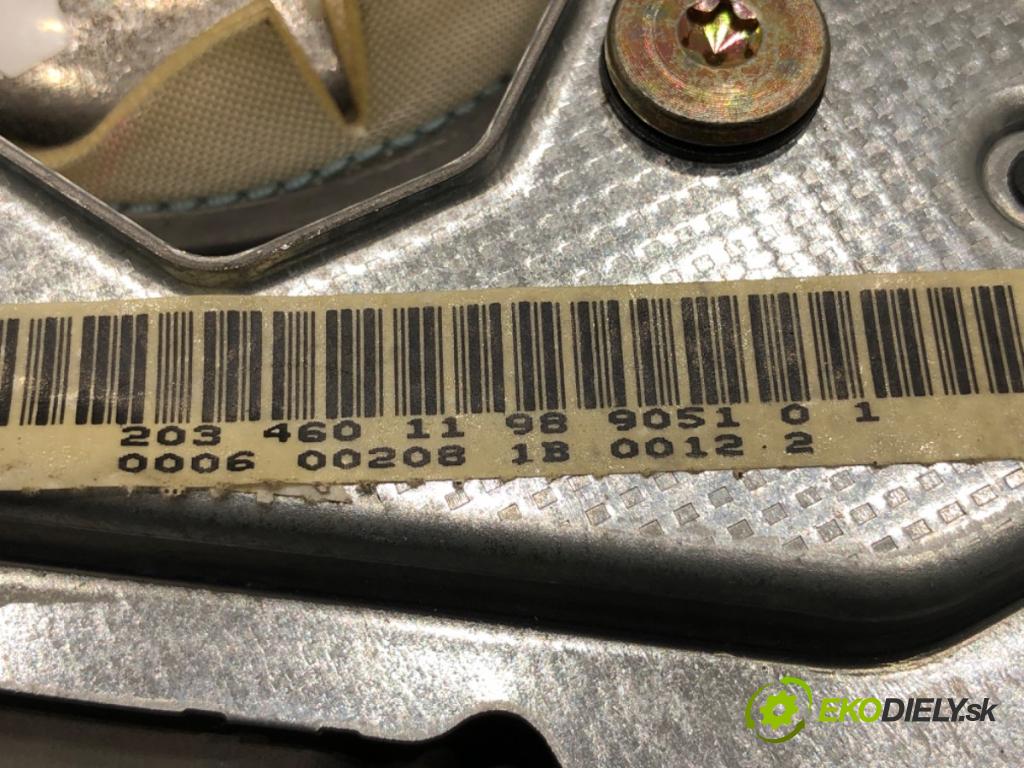 MERCEDES-BENZ W203 sedan 2000 120 kW C 200 Kompressor (203.045) 1998 AirBag volantu 2034601198 (Airbag)
