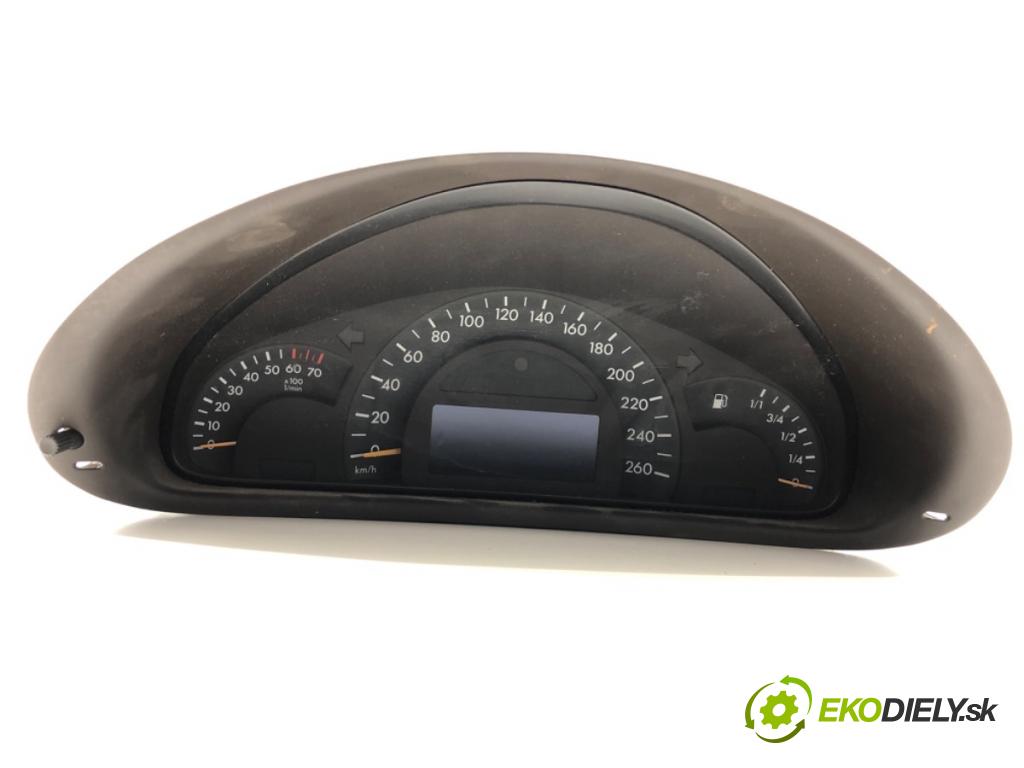 MERCEDES-BENZ W203 sedan 2000 120 kW C 200 Kompressor (203.045) 1998 Prístrojovka A2035400711 (Prístrojová doska)