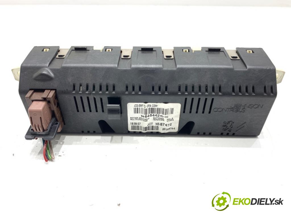 PEUGEOT 207 liftback 2007 80 kW 1.6 HDi 1560 Dislpej 9664644280 (Prístrojová doska)