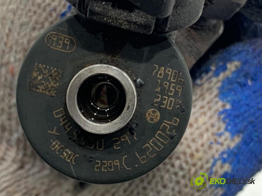 PEUGEOT 207 liftback 2007 80 kW 1.6 HDi 1560 vstrekovač 0445110297 (Vstrekovač paliva)