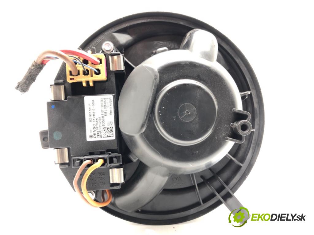 VW TOURAN nadwozie wielkoprzestrzenne (MPV) 2006 77 kW 1.9 TDI 1896 ventilátor kúrenia 3C0907521F