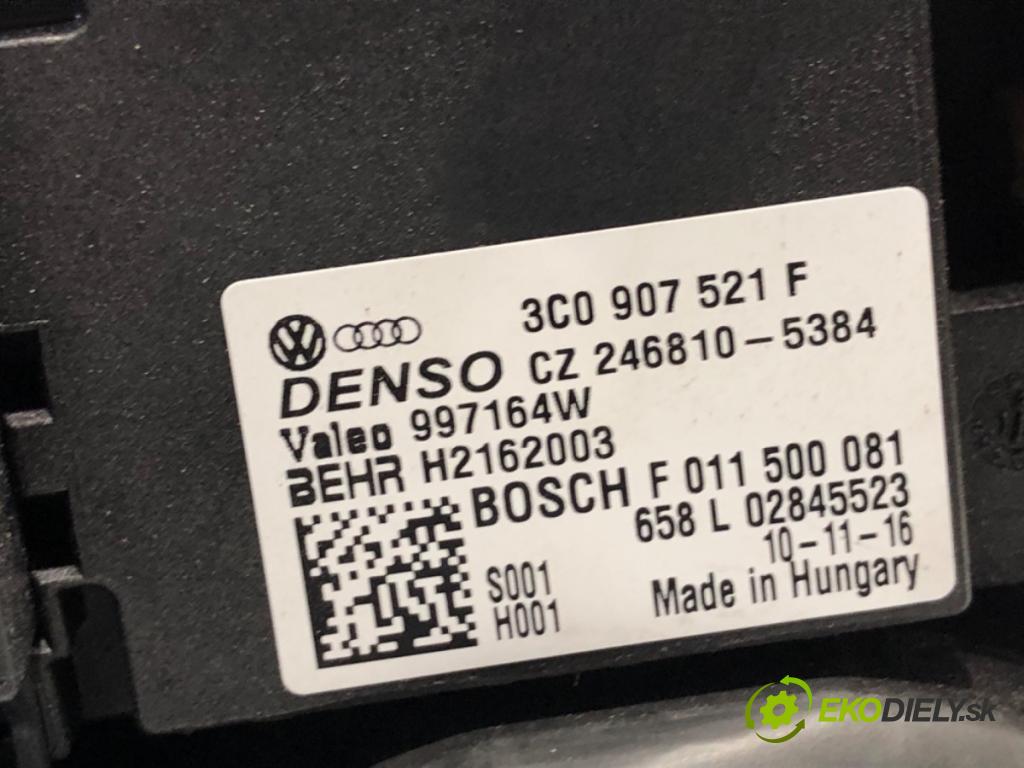VW TOURAN nadwozie wielkoprzestrzenne (MPV) 2006 77 kW 1.9 TDI 1896 ventilátor kúrenia 3C0907521F