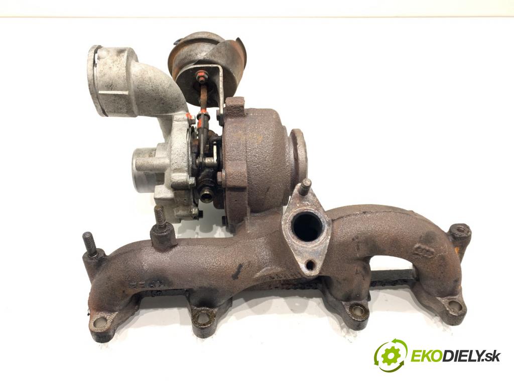 VW TOURAN nadwozie wielkoprzestrzenne (MPV) 2006 77 kW 1.9 TDI 1896 Turbodúchadlo,turbo 03G253014F (Turbodúchadlo (kompletné))