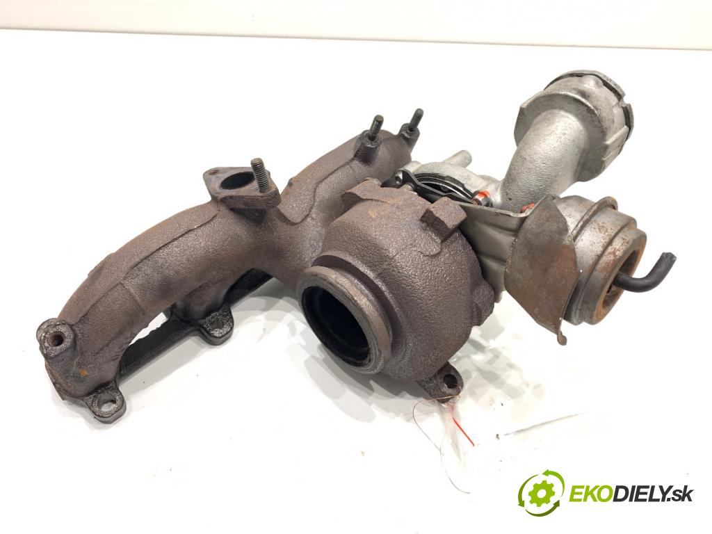VW TOURAN nadwozie wielkoprzestrzenne (MPV) 2006 77 kW 1.9 TDI 1896 Turbodúchadlo,turbo 03G253014F (Turbodúchadlo (kompletné))