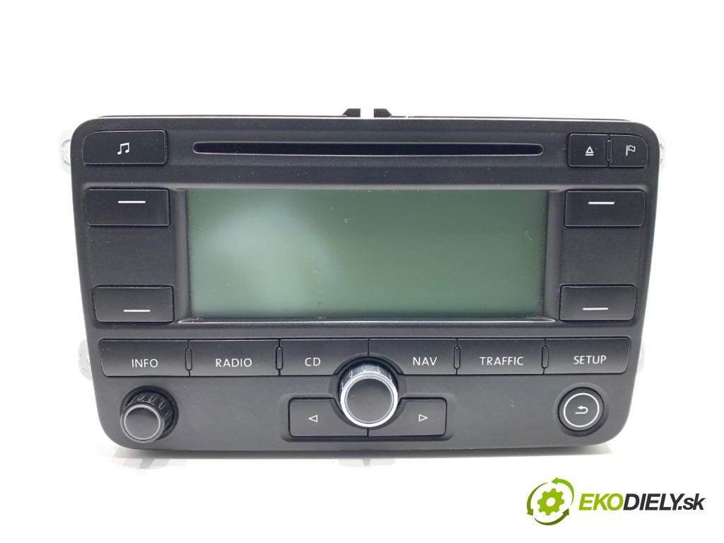 VW TOURAN nadwozie wielkoprzestrzenne (MPV) 2006 77 kW 1.9 TDI 1896 RADIO 1K0035191E (Audio zariadenie)