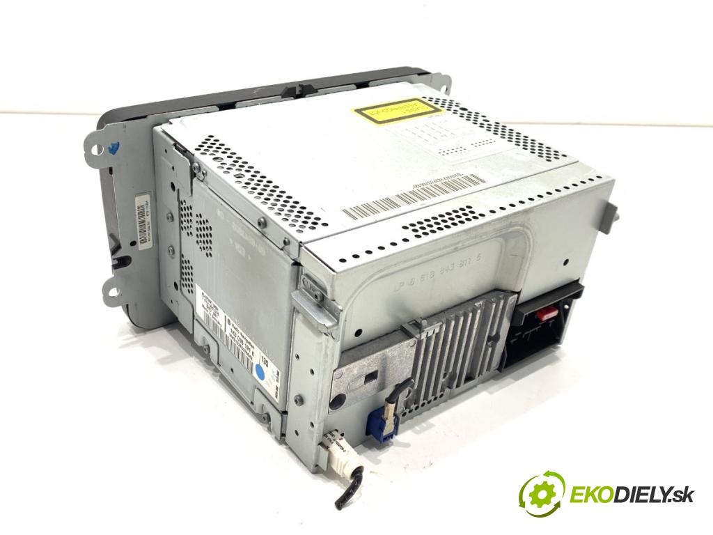 VW TOURAN nadwozie wielkoprzestrzenne (MPV) 2006 77 kW 1.9 TDI 1896 RADIO 1K0035191E (Audio zariadenie)