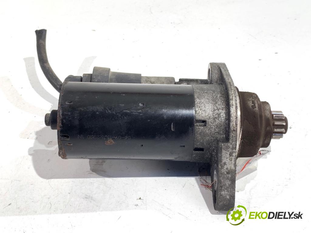 VW TOURAN nadwozie wielkoprzestrzenne (MPV) 2006 77 kW 1.9 TDI 1896 startér 0001123012 (Startér)