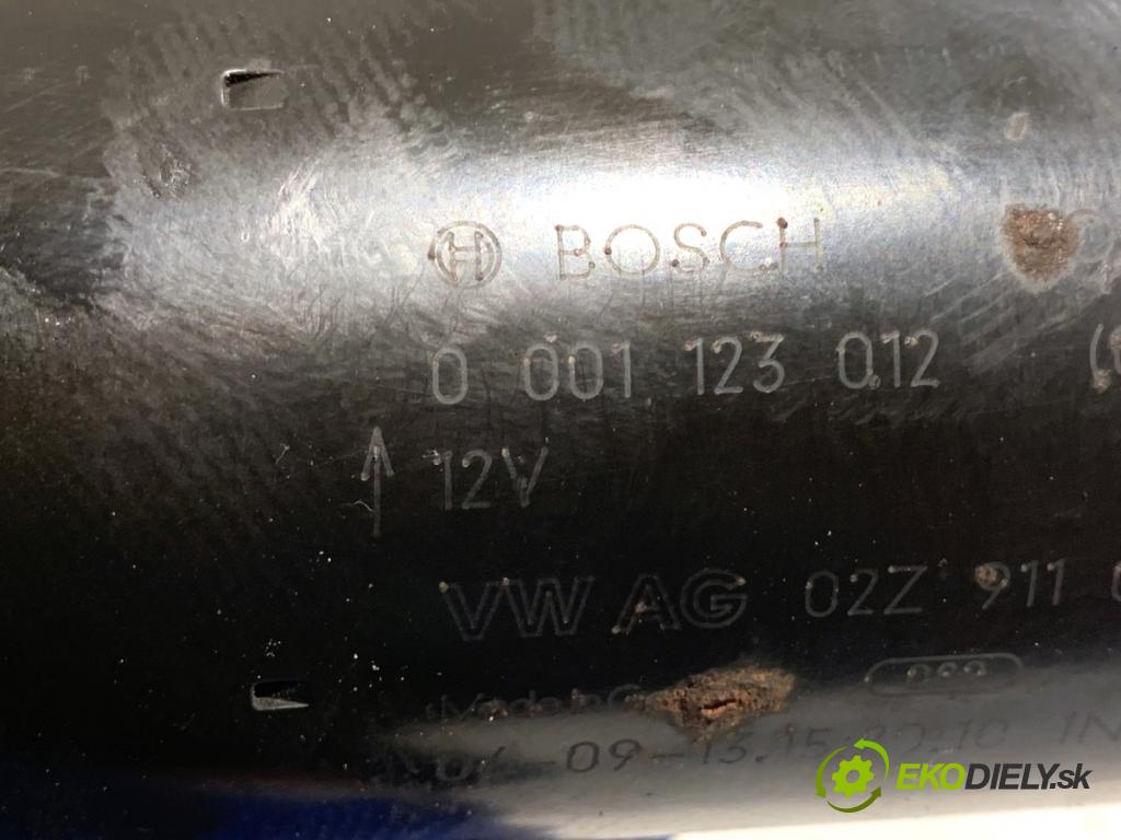 VW TOURAN nadwozie wielkoprzestrzenne (MPV) 2006 77 kW 1.9 TDI 1896 Štartér 0001123012 (Štartér)