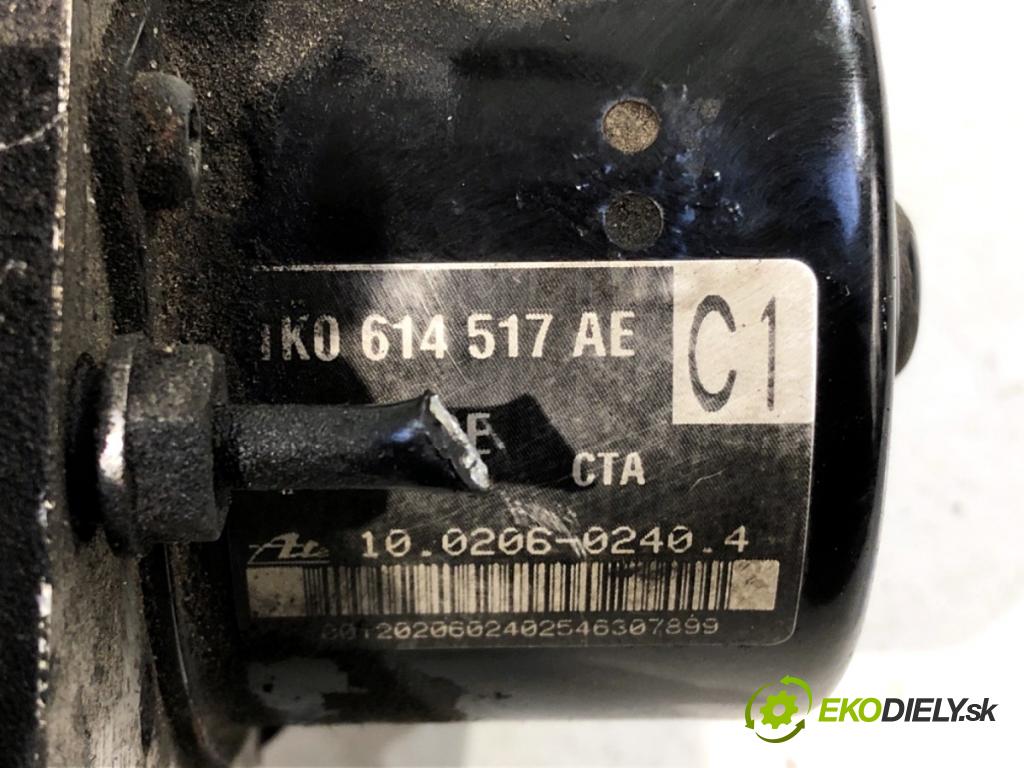 VW TOURAN nadwozie wielkoprzestrzenne (MPV) 2006 77 kW 1.9 TDI 1896 Pumpa ABS 1K0614517AE (Pumpa ABS)